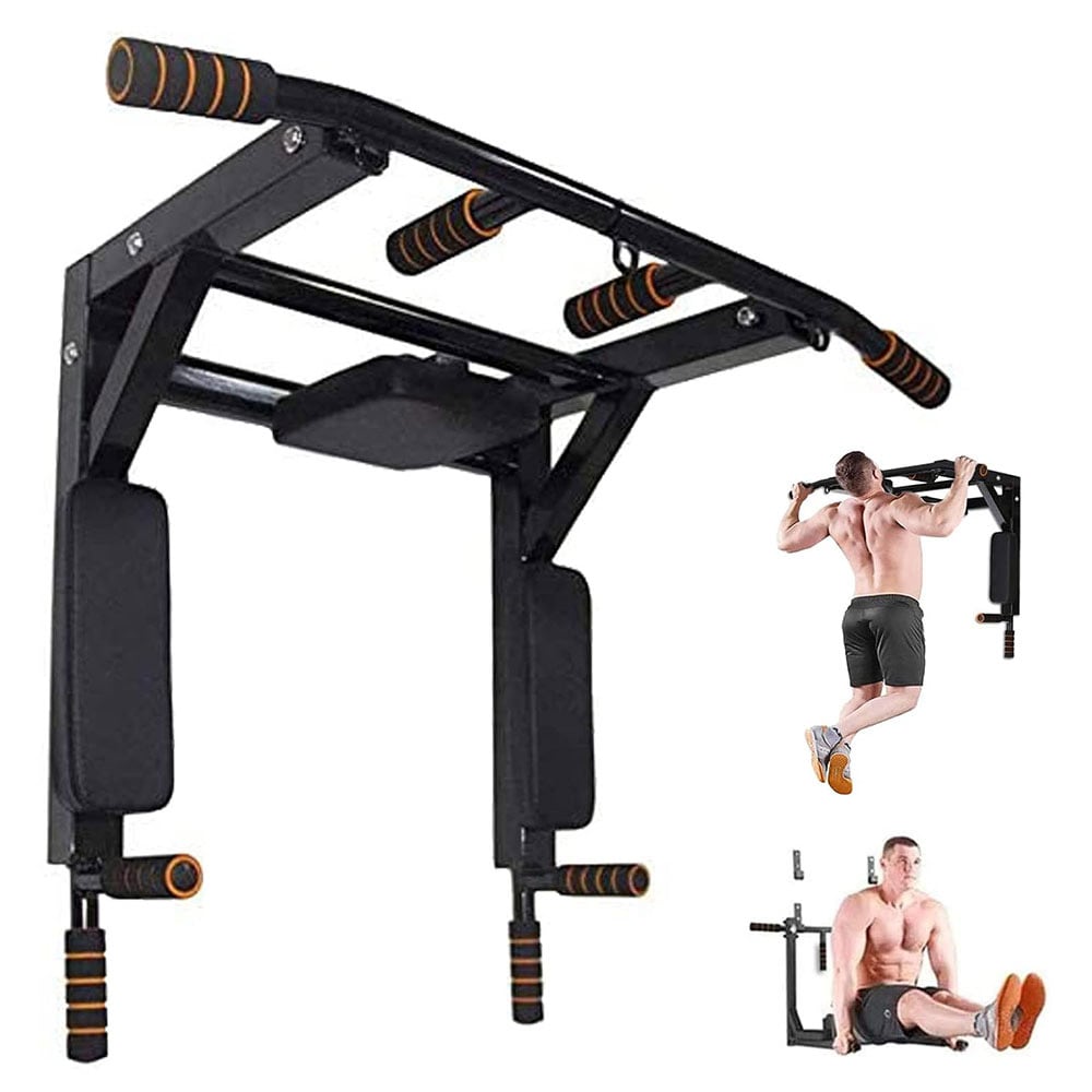 Vægmonteret pull-up-stang – 93 x 72 x 48 cm – Dead hang / grebsstyrke – sundhed