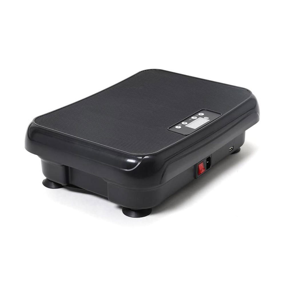 Vibrationsplade med LCD-display, 44 cm – Svart / Vibrationsplatform / Træningsplade / Vibro Shaper