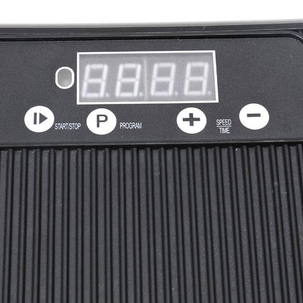 Vibrationsplade med LCD-display, 44 cm – Svart / Vibrationsplatform / Træningsplade / Vibro Shaper