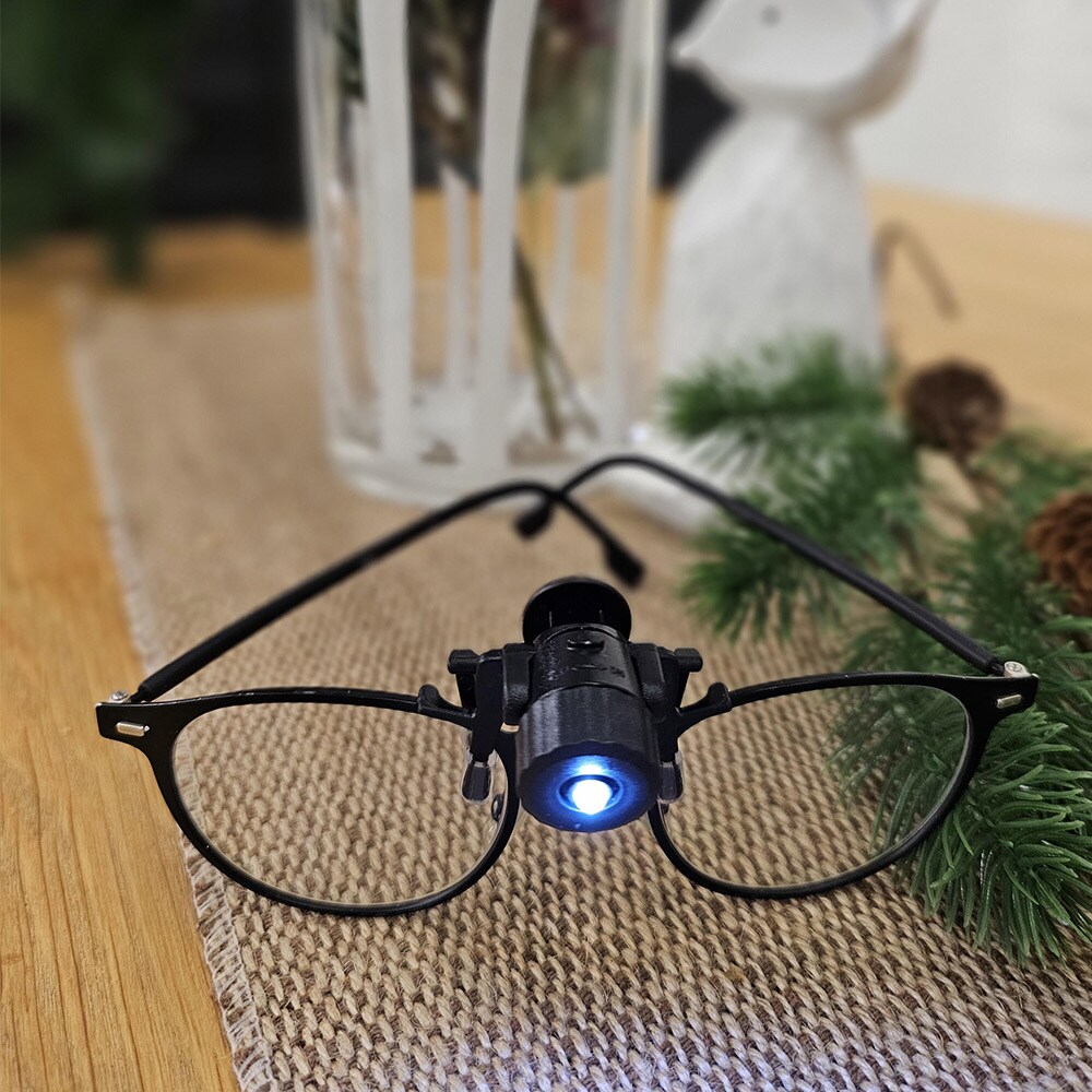 LED-lampe til briller