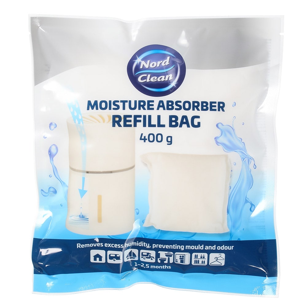 Genopfyldningspose til affugter – 400 g