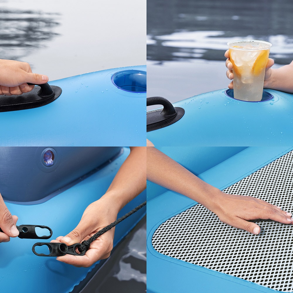 Bestway Day Drifter – Oppustelig badeø 279x269x43 cm