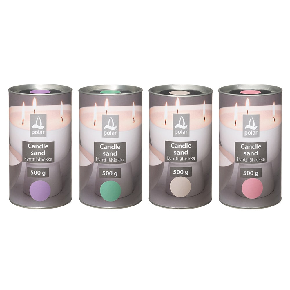 Duftfri sand til DIY-lysestøbning – beige