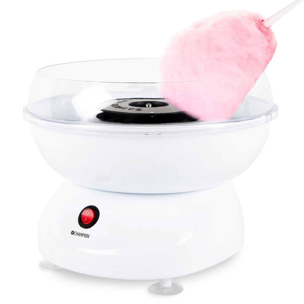 Champion candyfloss-maskine med 500W effekt og aftagelig skål
