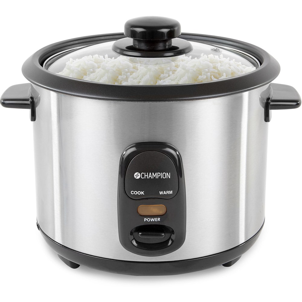 Champion Riskoger 1,5L 500W - Rustfrit stål