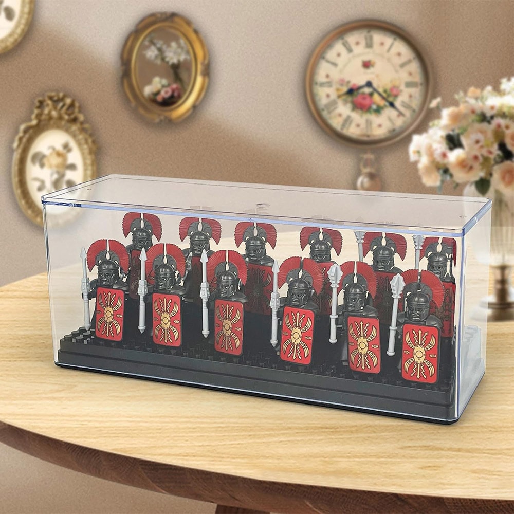 Displayboks til Lego-figurer 24,8 × 10,5 × 8 cm