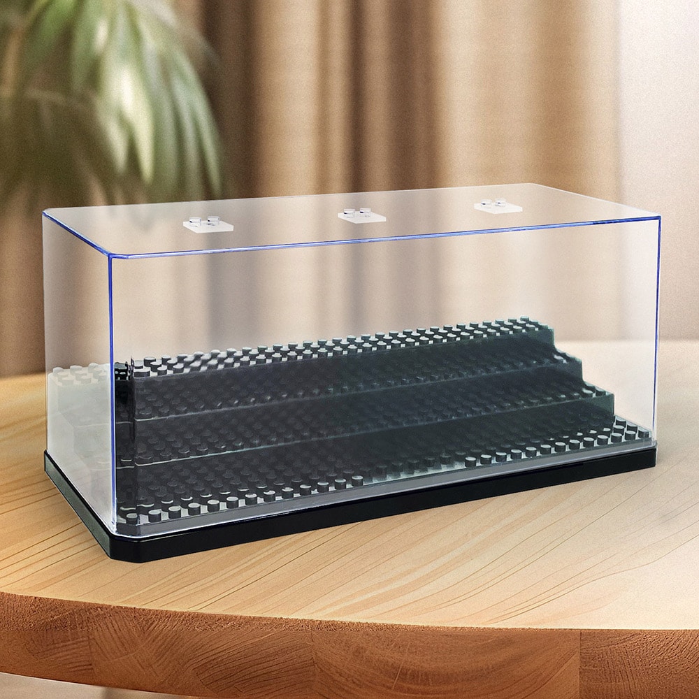 Displayboks til Lego-figurer 26,8 × 11,2 × 11,6 cm