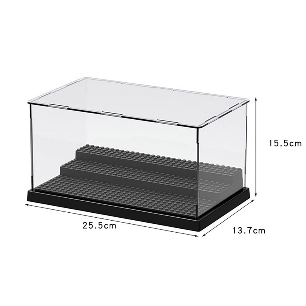 Displayboks til Lego-figurer 25,5 × 15,5 × 13,7 cm