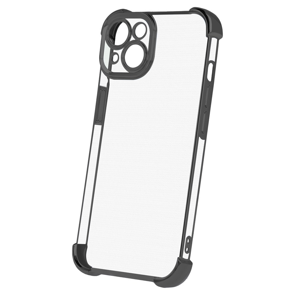 Stødsikker bagskal til iPhone 16e - Svart