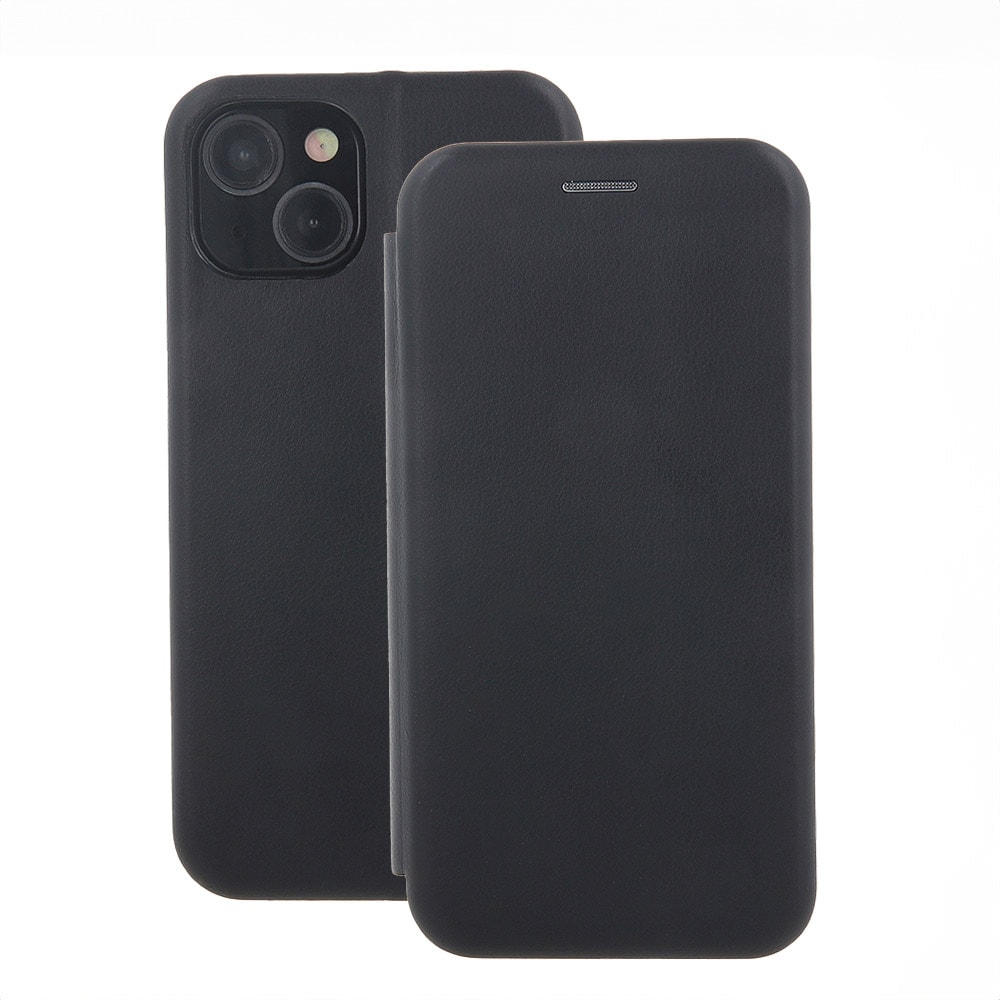Flipcover med stativfunktion til iPhone 17 Air - Sort
