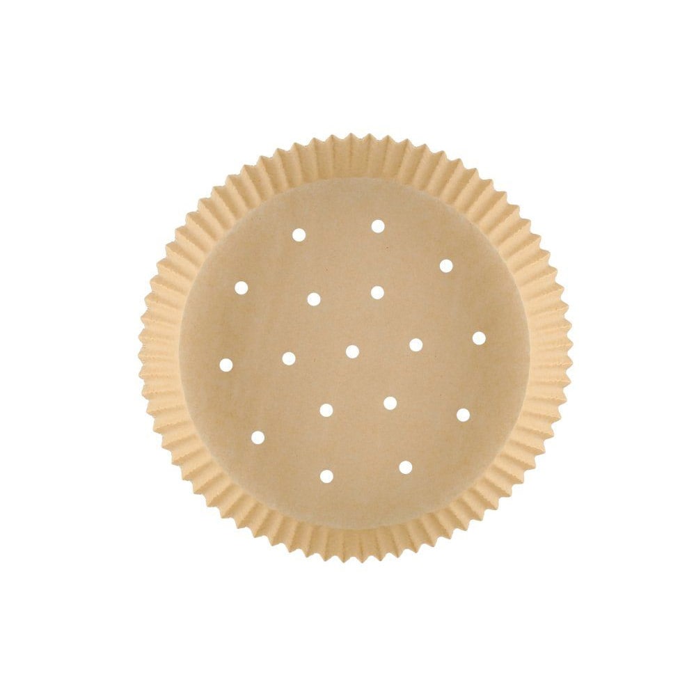 Beskyttelsespapir til airfryer 25 cm – 50 stk