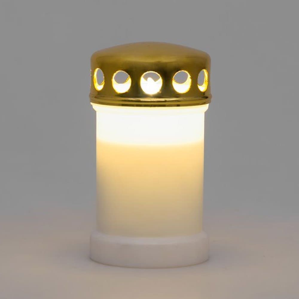 LED-gravlys med skumringskontakt