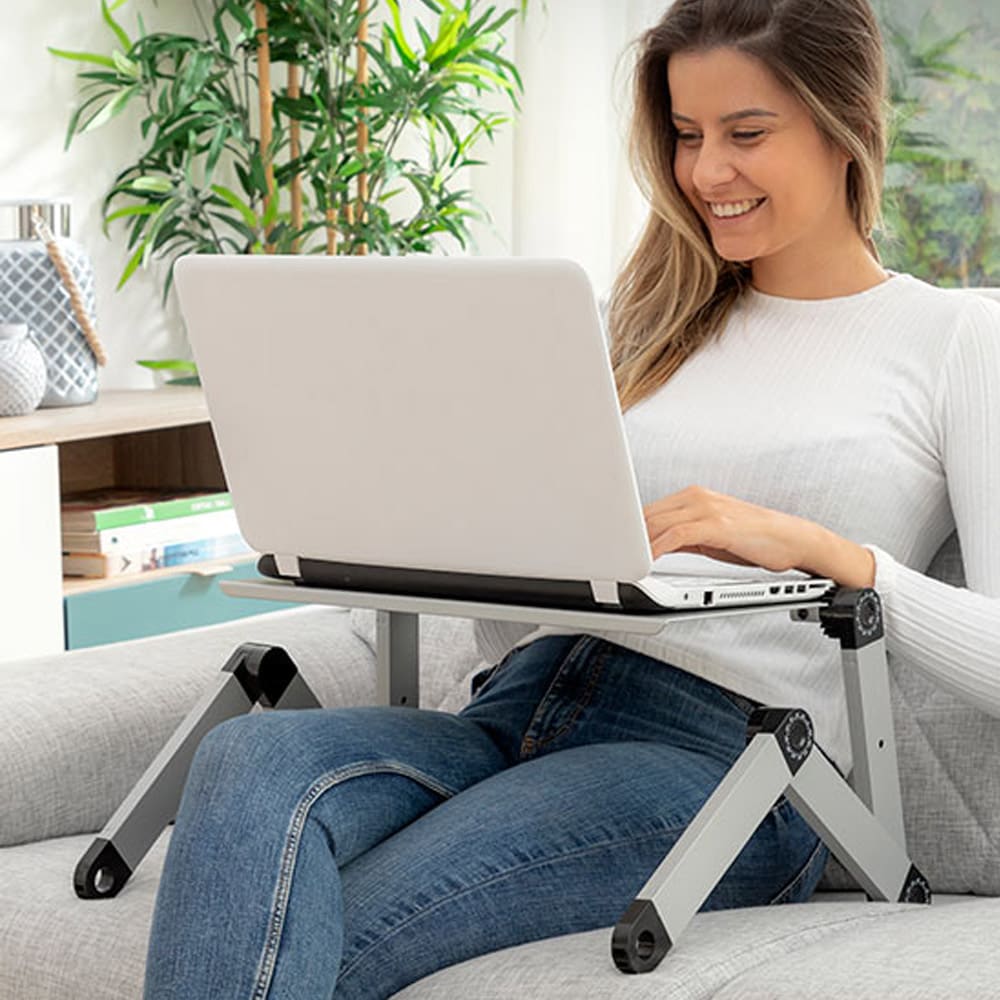 Laptopbord med justerbare ben