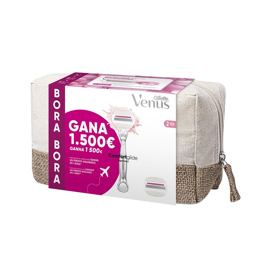 Gillette Venus Bora Bora barbersæt med 2 barberblade