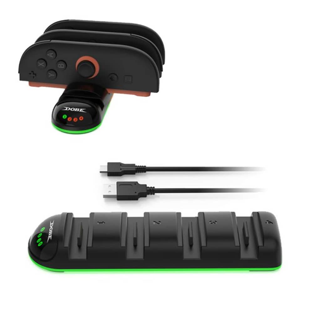 Opladningsstander til 4 Joy-con 2-controllere
