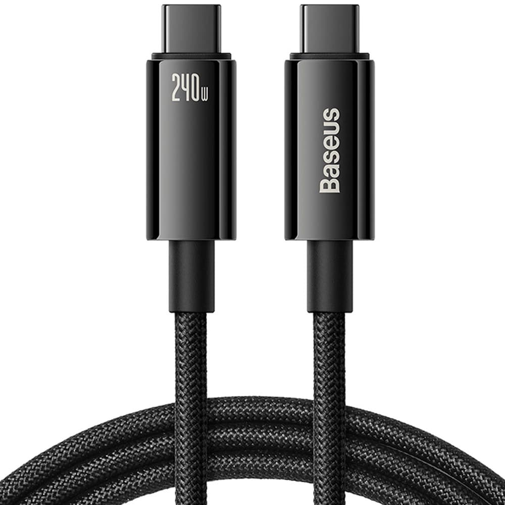 Baseus USB-C-kabel 240 W 2 m – hurtig opladning og dataoverførsel