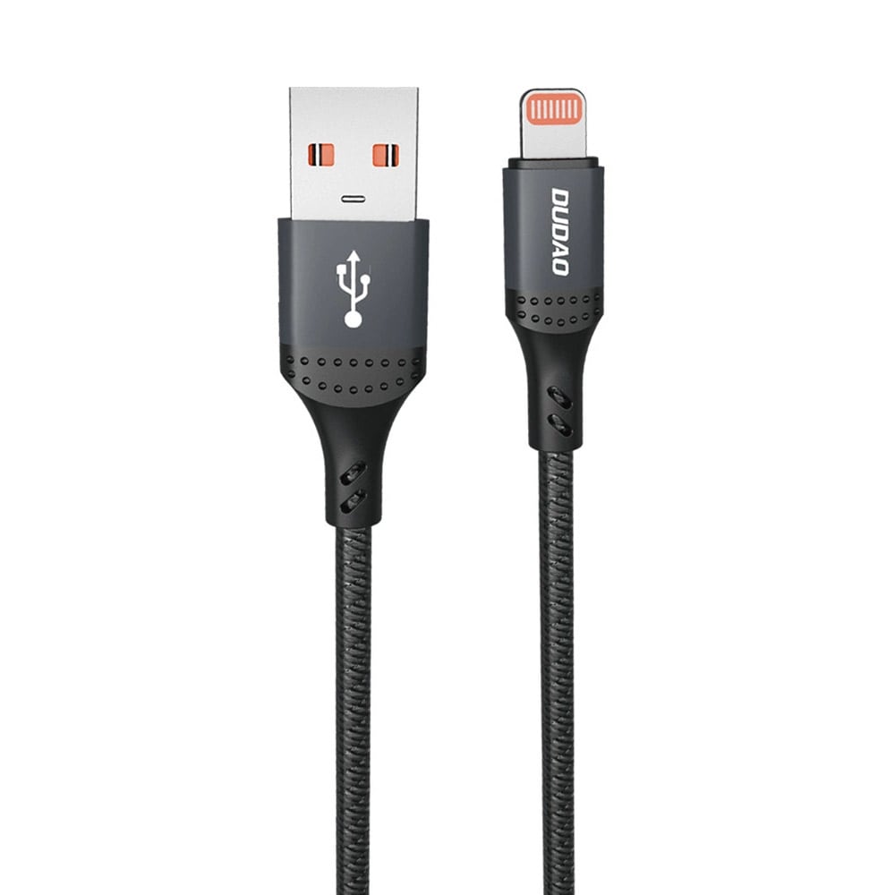 Dudao USB-A–til–Lightning-kabel 1,2 m 30 W  3 A – Sort