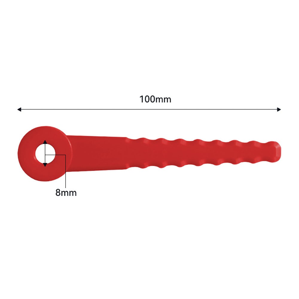 Trimmeknive i plast 100 mm - 50 stk