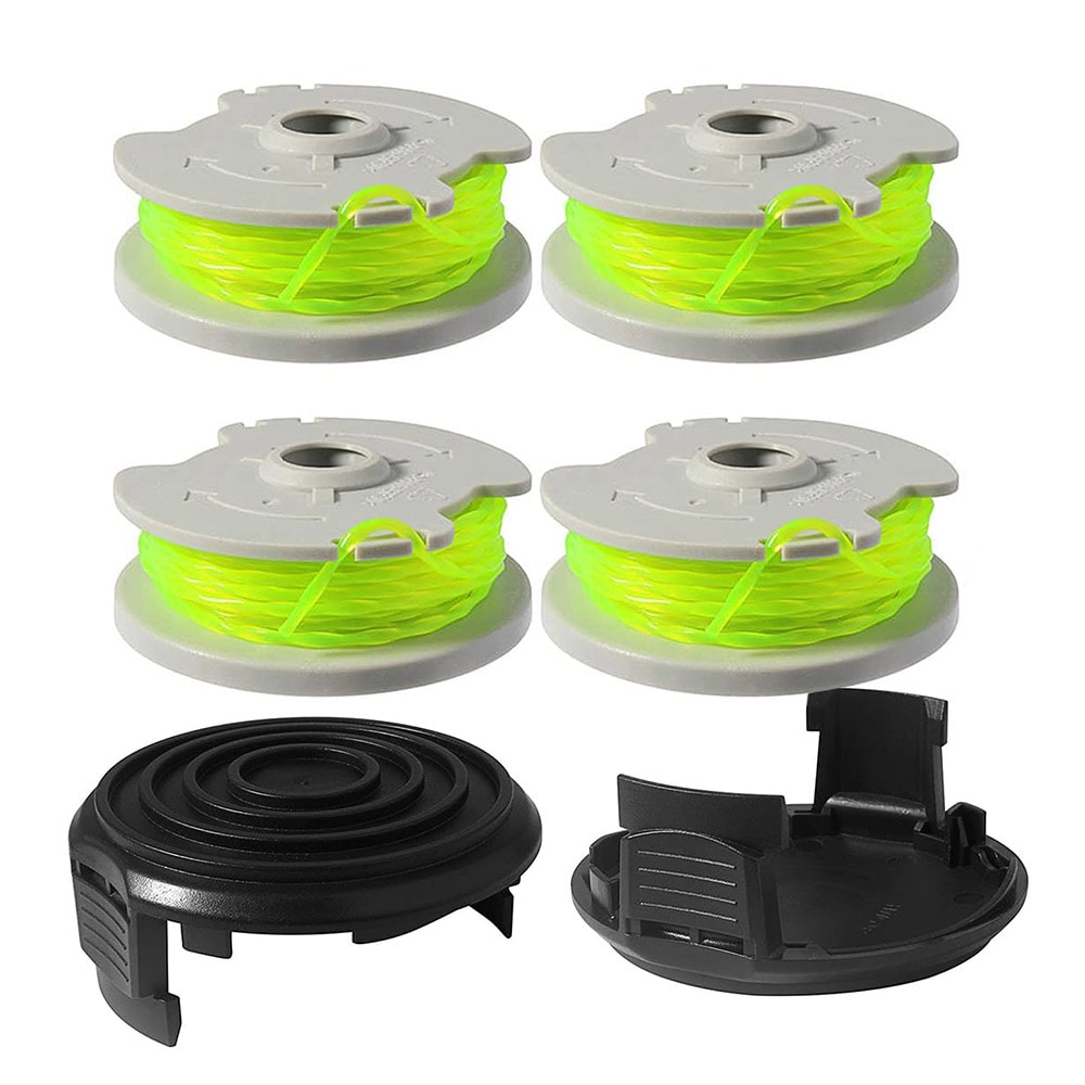 Trimmerspole til Worx WA0014 - 4-pak med hætte