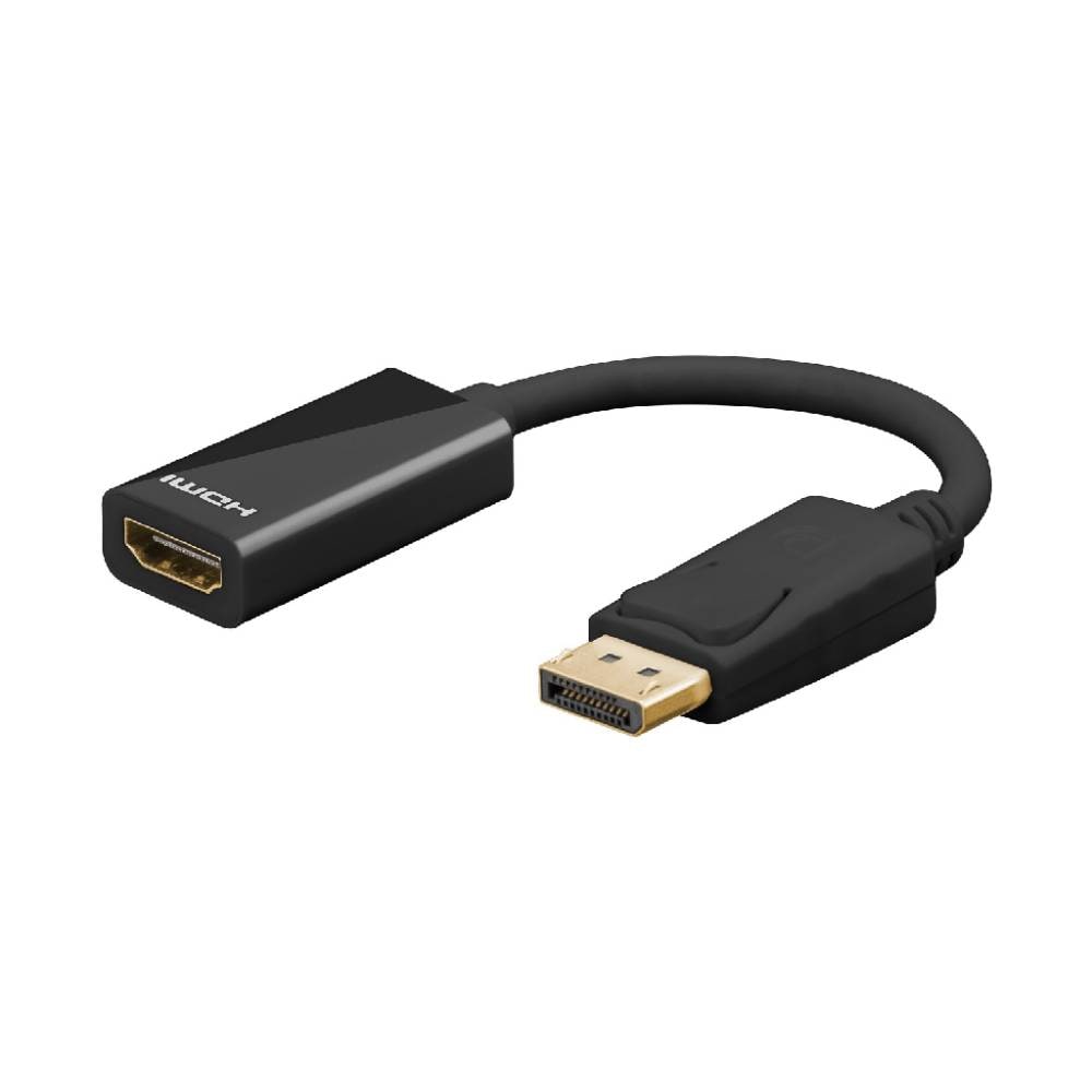Goobay DisplayPort til HDMI-adapterkabel 0,1 m