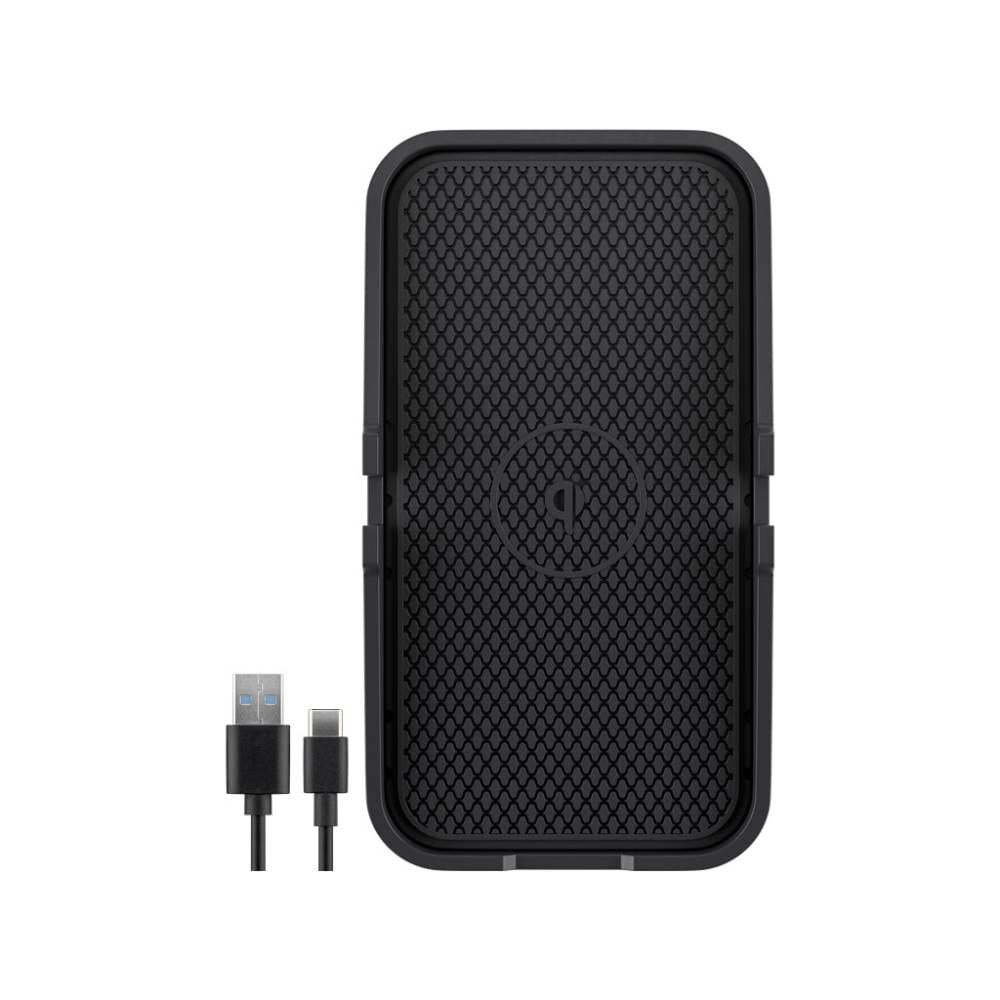 Goobay Trådløs Qi-mobilbiloplader 15W – Sort