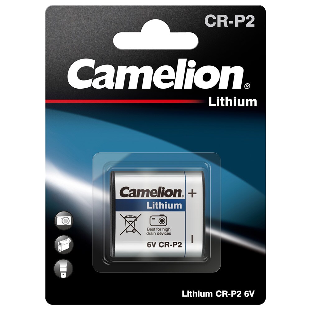 Camelion CR-P2 lithium fotobatterier 1-pak