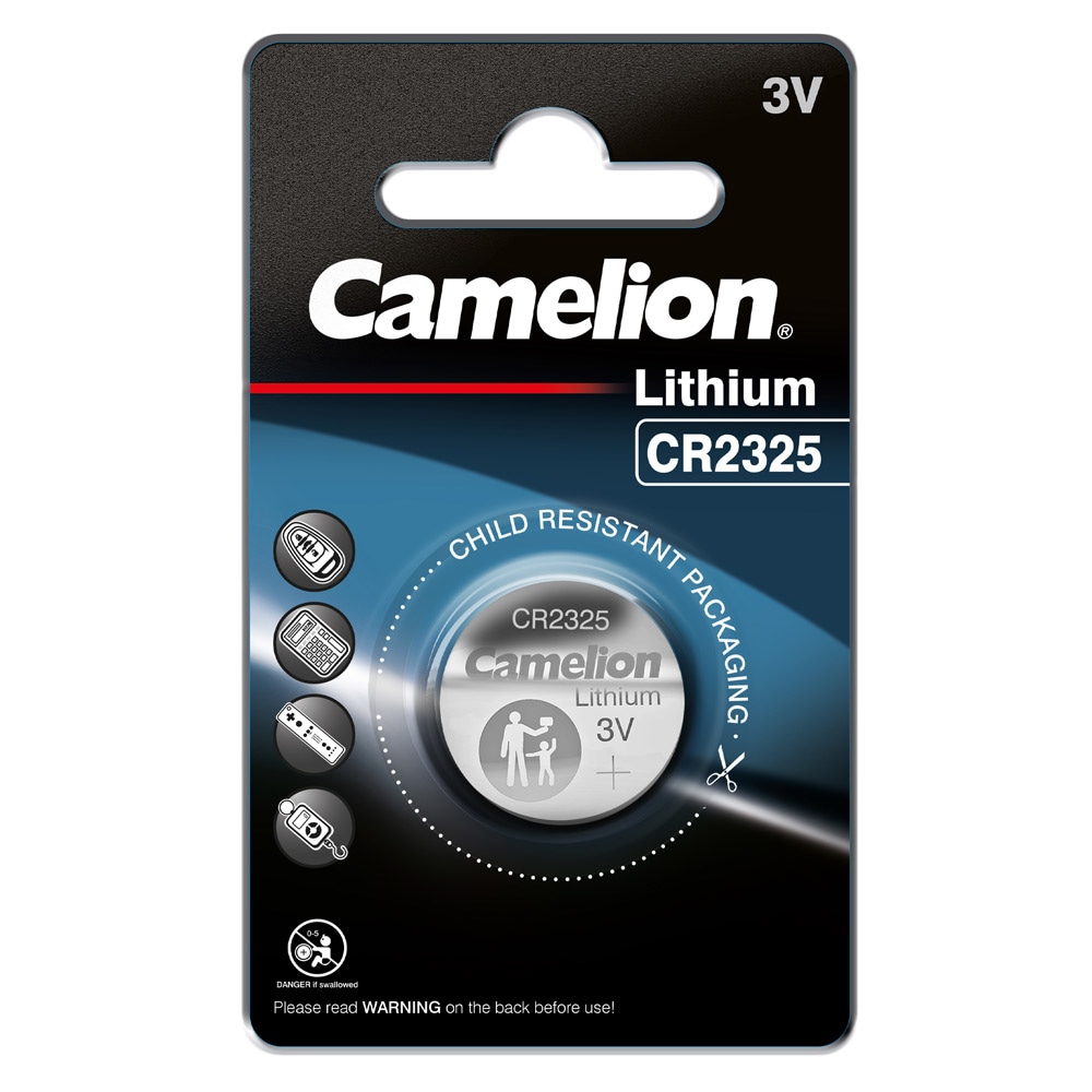 Camelion CR2325 litiumknapcellebatteri 3V 190mAh 1-pak