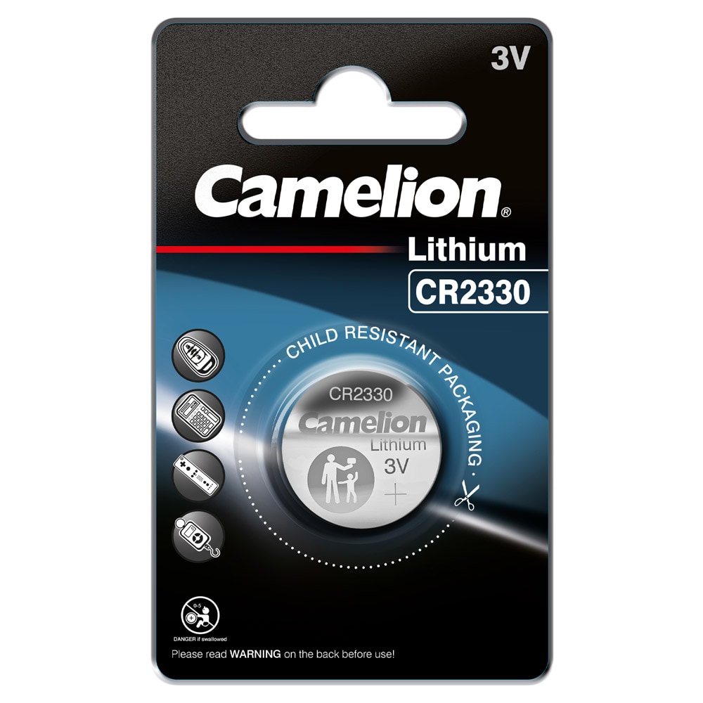 Camelion CR2330 litiumknapcellebatteri 3V 1-pak