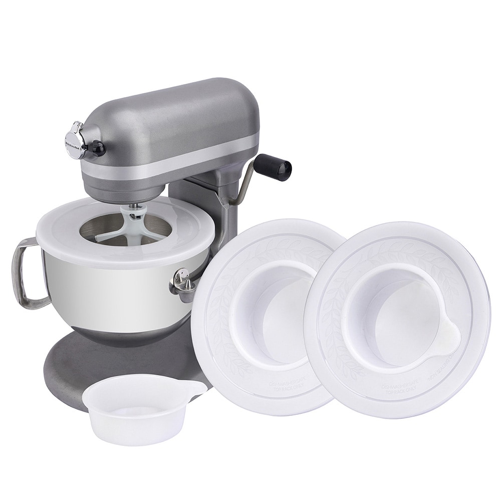 Låg til KitchenAid 5,5-6 QT røreskål, 2-pak