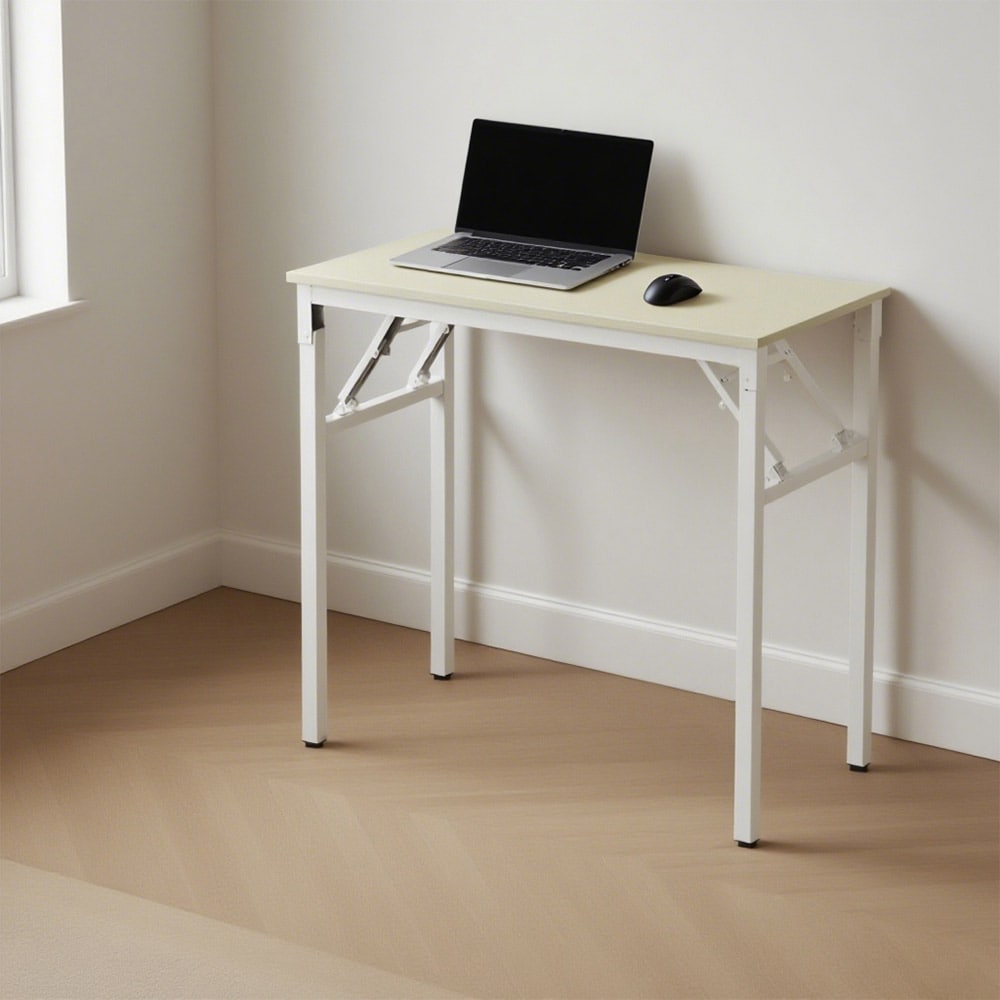 Klapbord 80x40x75cm - hvid eg