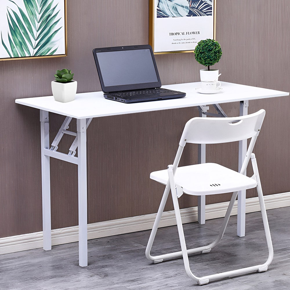 Klapbord 120x60x75cm - Hvid