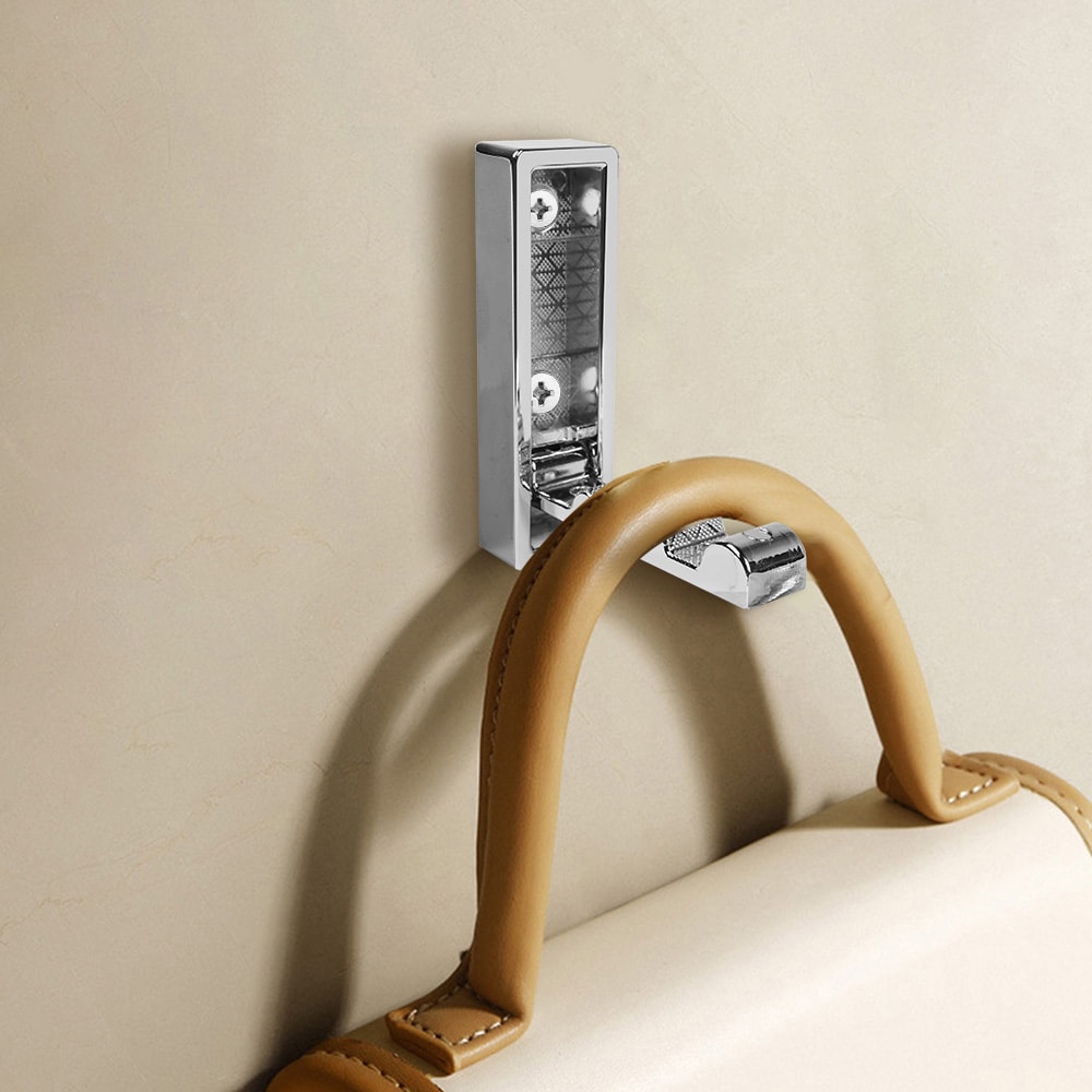 Sammenklappelig vægkrog - sølv