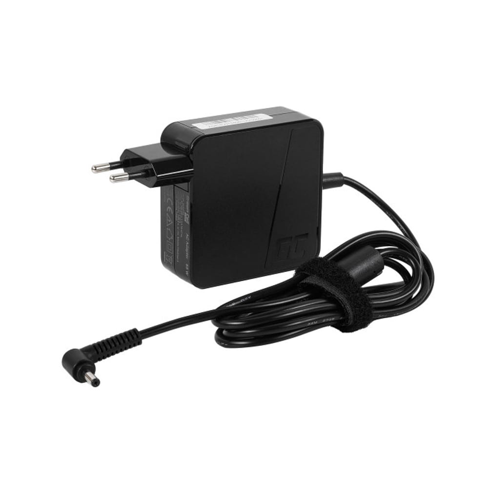 Green Cell PRO 65W 19V 3.42A oplader til Asus bærbar F553 / R540 / X553 / ZenBook UX303L