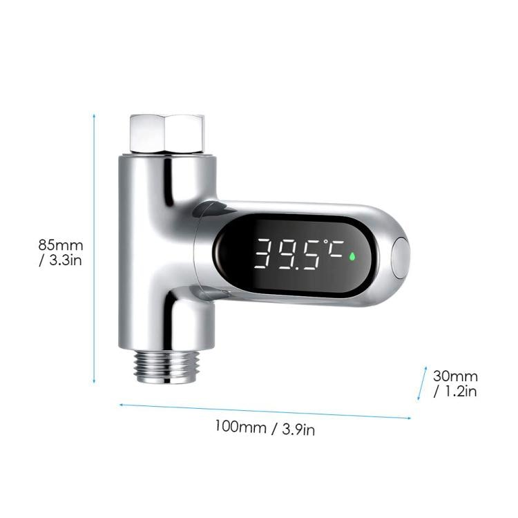 Digitalt brusetermometer med LED-display