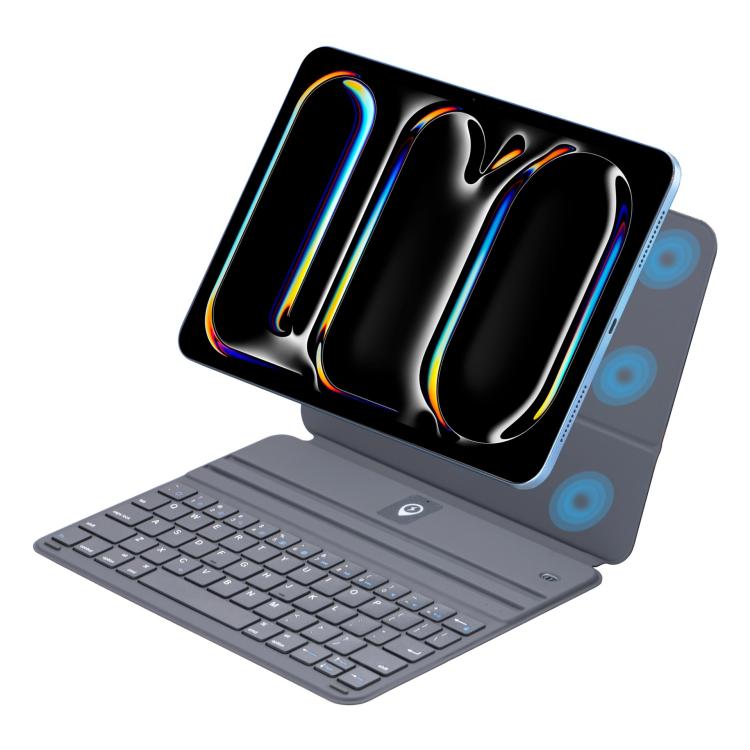 Magnetisk tastaturetui til iPad Pro 12.9 2021 / 2022 - grå