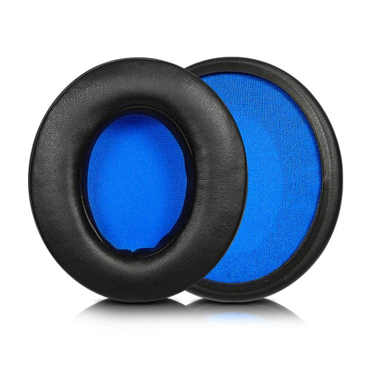 Bløde ørepuder i kunstlæder til Razer Standard X / Kraken X / V3 X - Svart/Blue
