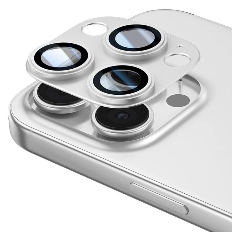 Linnedbetræk til iPhone 16 Pro Max - Sølv