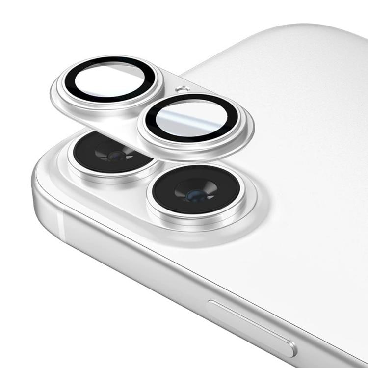 Linnedbetræk til iPhone 16 - Sølv