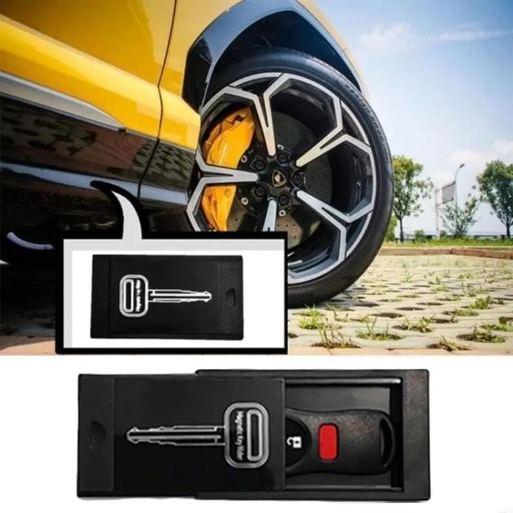 Magnetisk nøgleopbevaring - Sort