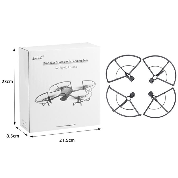 Propelbeskyttelse til DJI Mavic 3 / 3 Pro - Grå