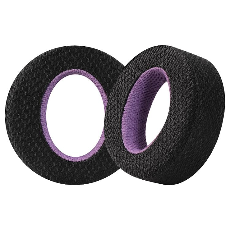 Bløde ørepuder til Sony Playstation 5 Headset - Svart/Lilla