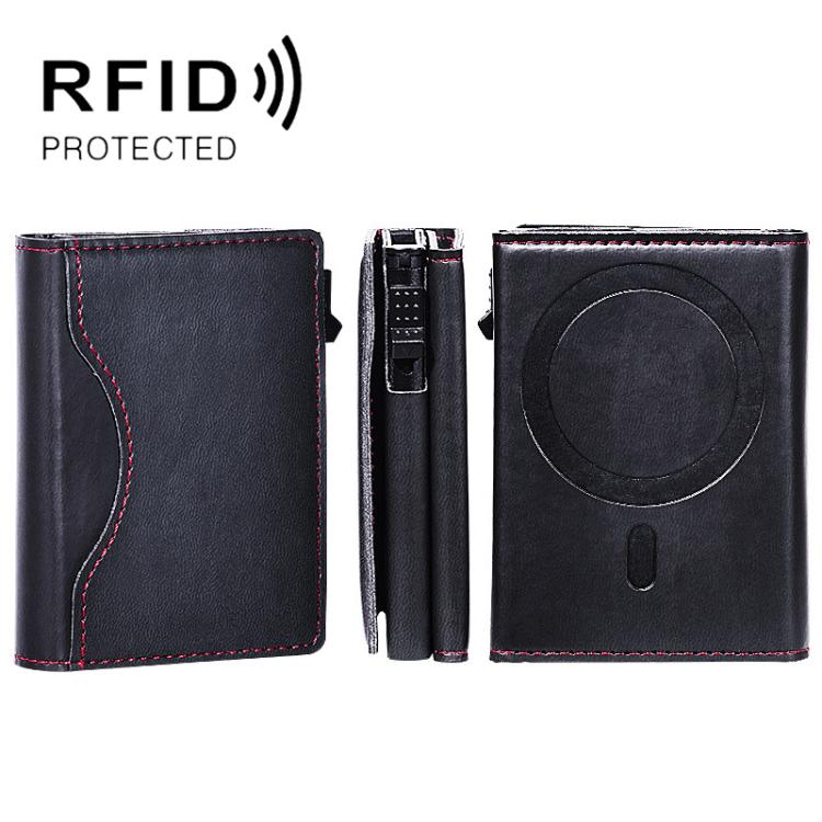 Kortholder med MagSafe- og RFID-beskyttelse - Svart