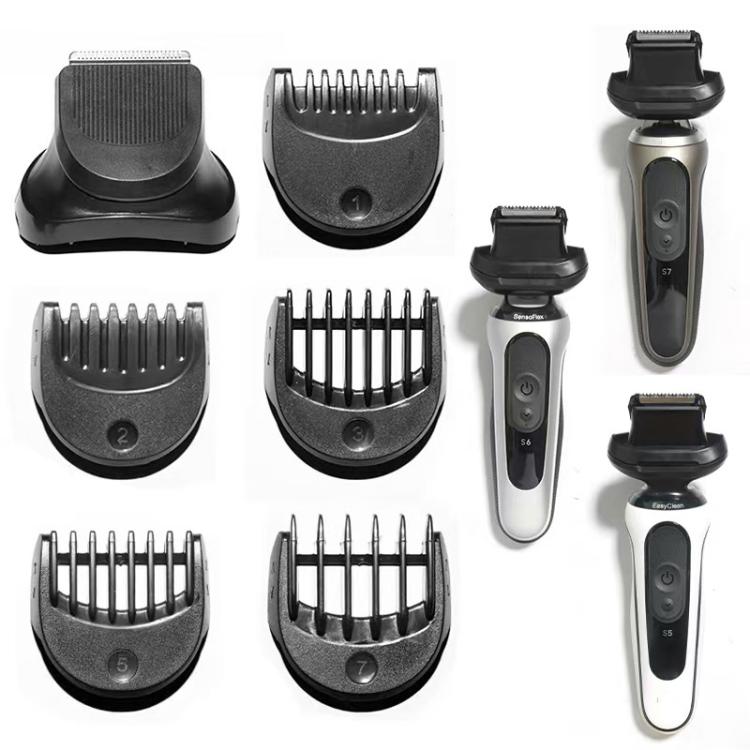 Trimmersæt med kamme og barberkniv til Braun Series 5/6/7 shaver