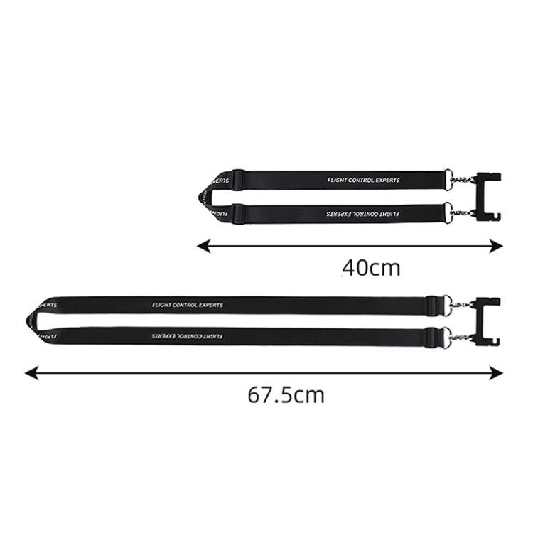 Mobiltelefonholder med nakkestrop til DJI Mini 4 Pro / Mavic 3 / Air 2S / Neo fjernbetjening