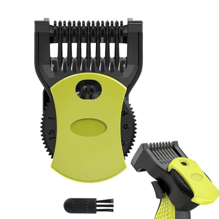 Præcisionskam med 14 længder til Philips Oneblade QP26 / QP25 / QP27-serien - Svart/grøn