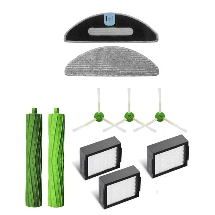 9in1-sæt med børster, mopper og filtre til iRobot Roomba Combo i5 / i5+ / j5 / j5+