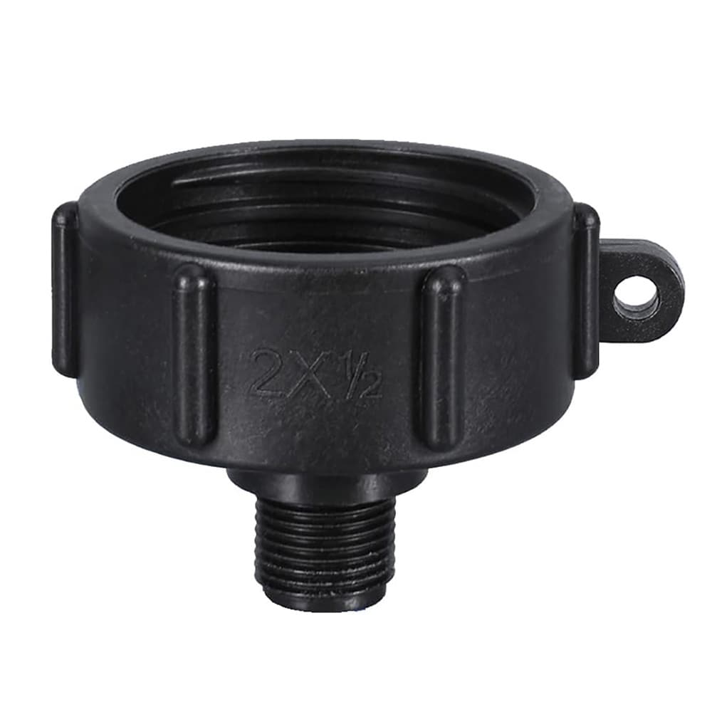 Koblingsadapter til IBC-tank S60x6mm til 1/2'' gevind 2-pak