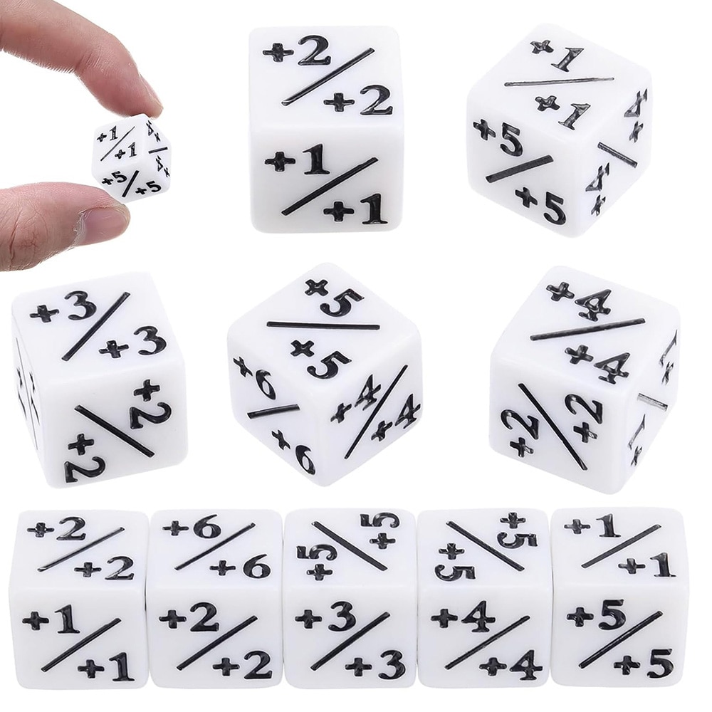 Tællerterninger til MTG 48-pak