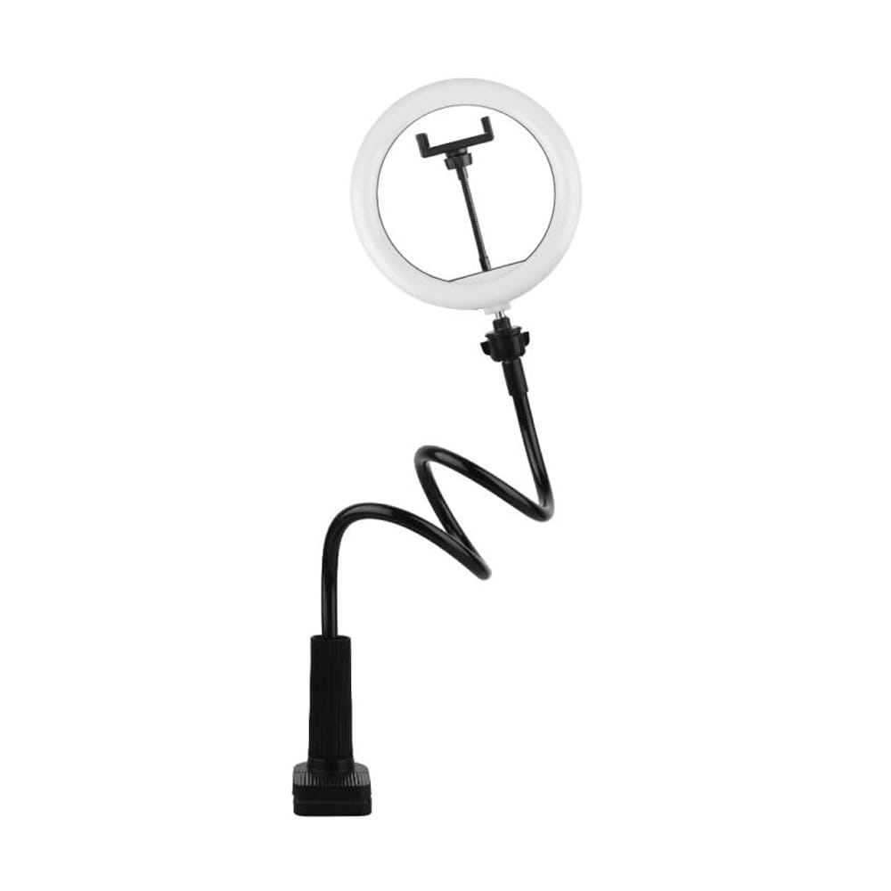 LED-ring med fleksibelt bordstativ