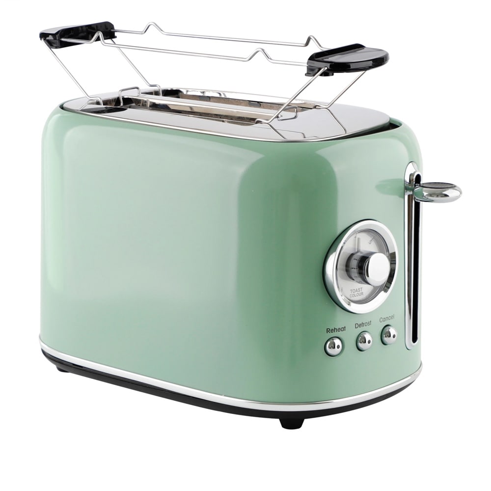 Emerio Brødrister 800W til 2 skiver - Grøn